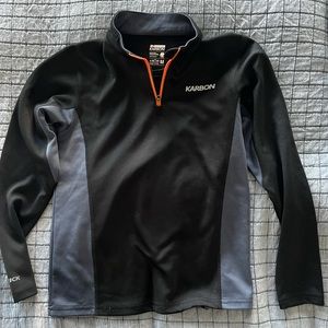 Karbon youth zip top